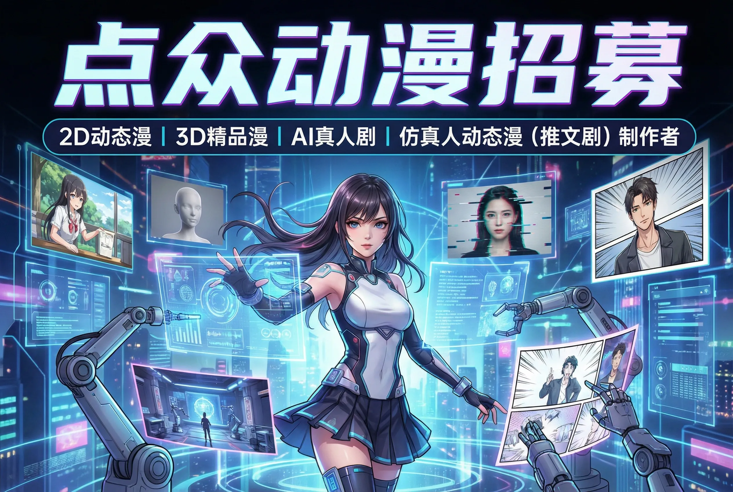 2026最新海量佳片 AI仿真人漫剧角色